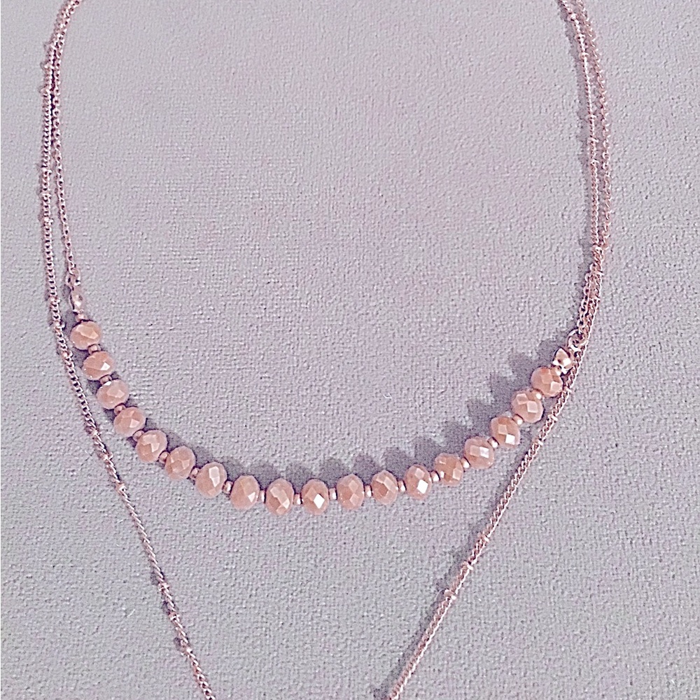 Rose Gold Tone Necklace - Picture 4 of 5